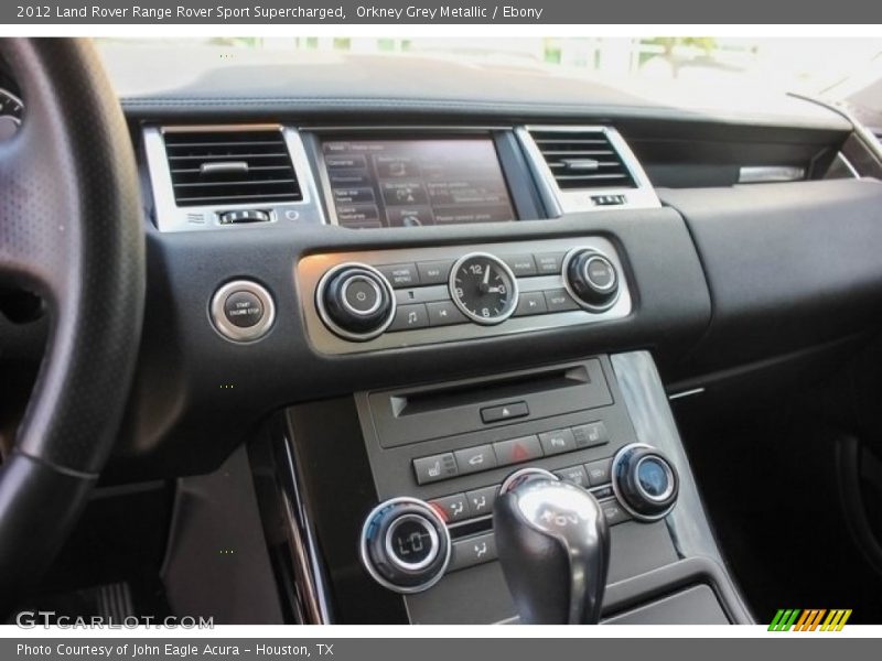 Orkney Grey Metallic / Ebony 2012 Land Rover Range Rover Sport Supercharged