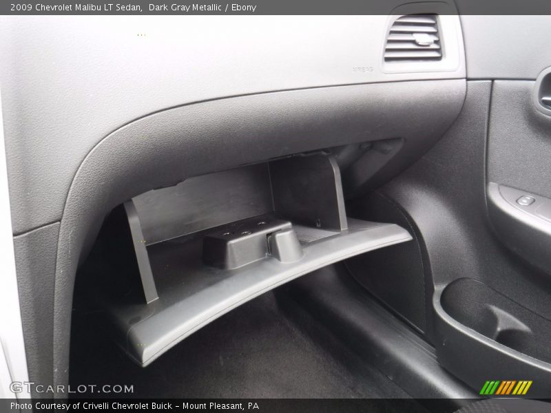 Dark Gray Metallic / Ebony 2009 Chevrolet Malibu LT Sedan