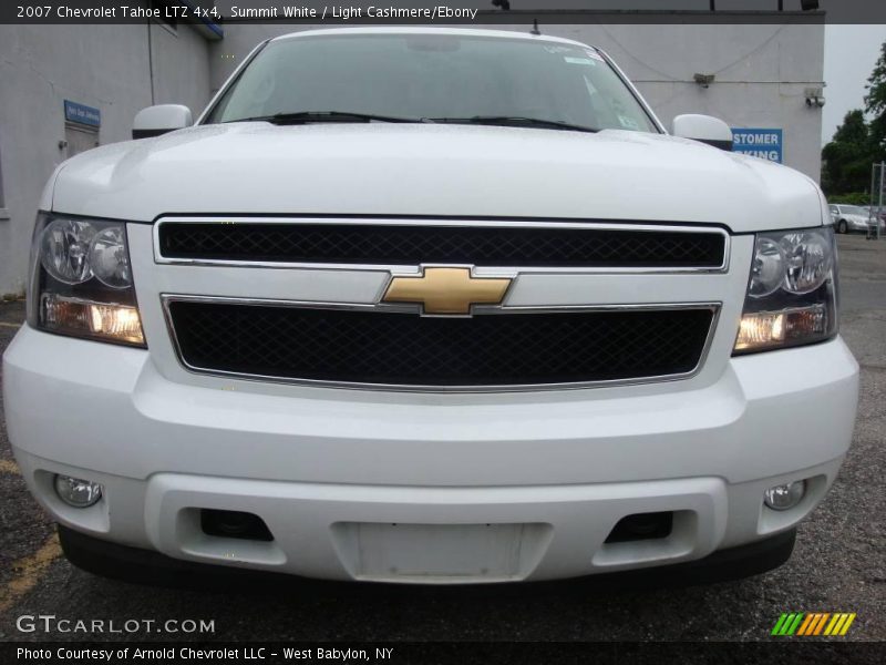 Summit White / Light Cashmere/Ebony 2007 Chevrolet Tahoe LTZ 4x4