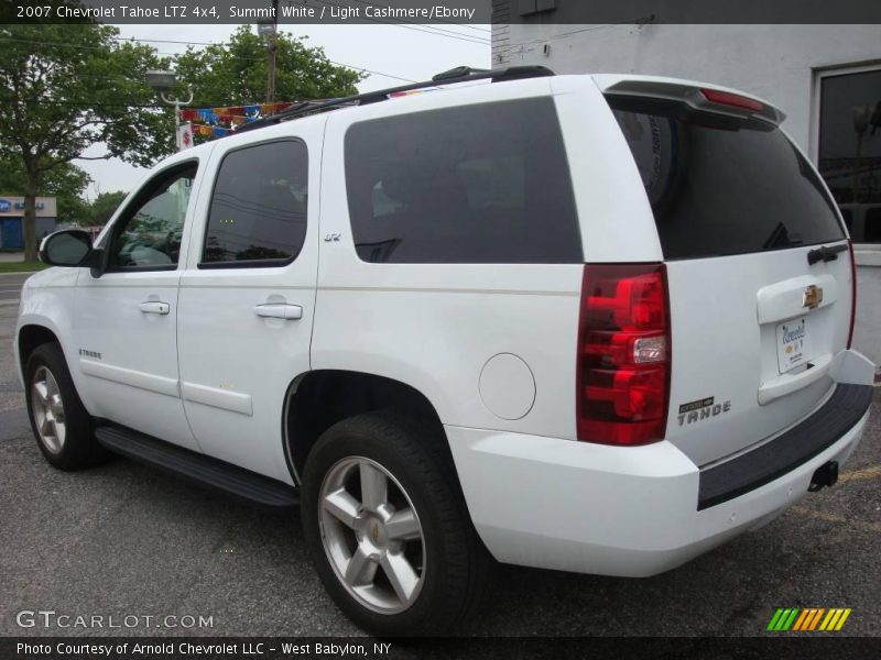 Summit White / Light Cashmere/Ebony 2007 Chevrolet Tahoe LTZ 4x4