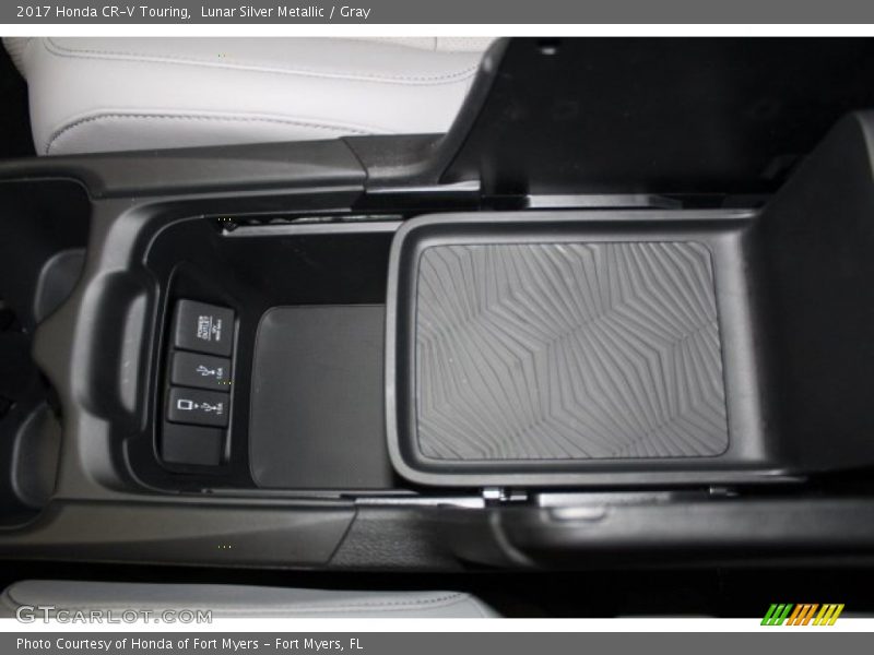 Lunar Silver Metallic / Gray 2017 Honda CR-V Touring