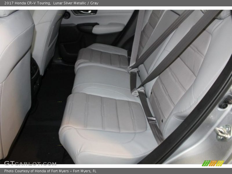 Lunar Silver Metallic / Gray 2017 Honda CR-V Touring