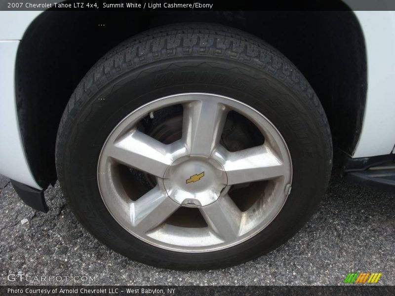 Summit White / Light Cashmere/Ebony 2007 Chevrolet Tahoe LTZ 4x4