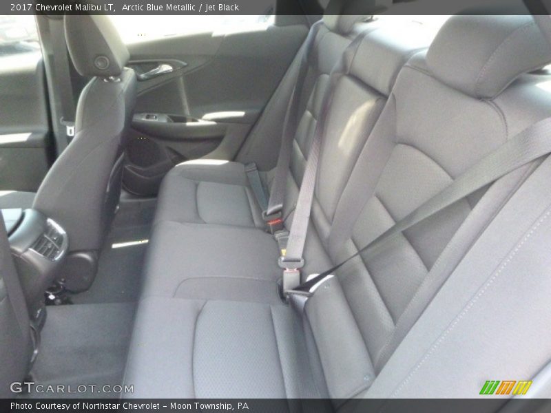 Arctic Blue Metallic / Jet Black 2017 Chevrolet Malibu LT