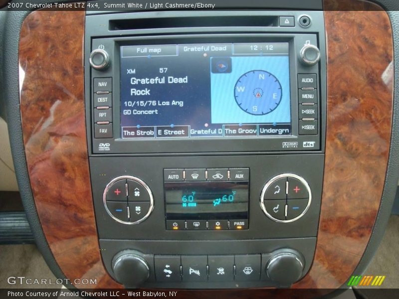 Summit White / Light Cashmere/Ebony 2007 Chevrolet Tahoe LTZ 4x4