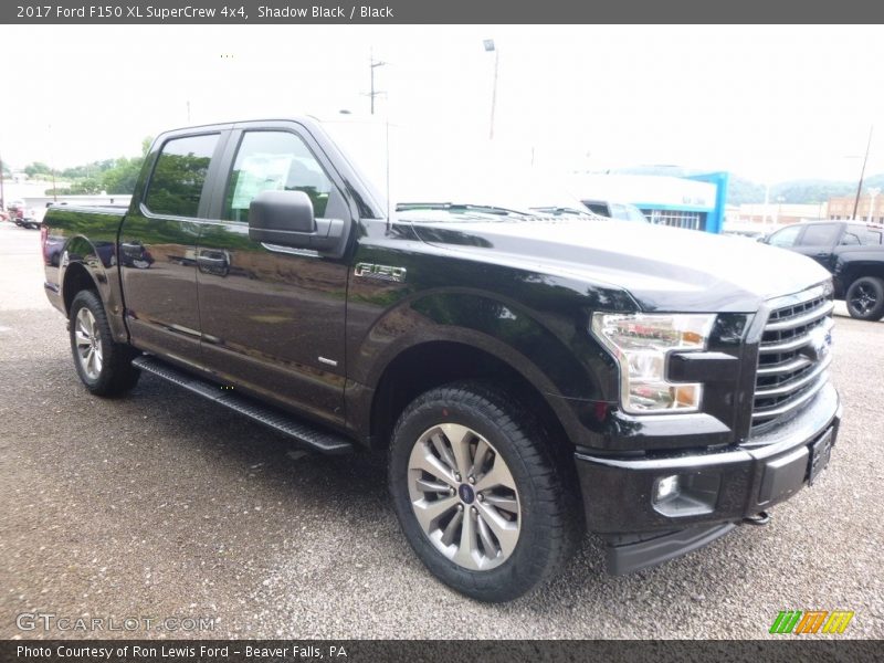 Shadow Black / Black 2017 Ford F150 XL SuperCrew 4x4