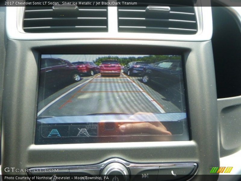 Silver Ice Metallic / Jet Black/Dark Titanium 2017 Chevrolet Sonic LT Sedan