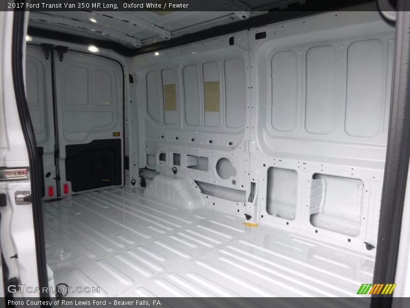 Oxford White / Pewter 2017 Ford Transit Van 350 MR Long
