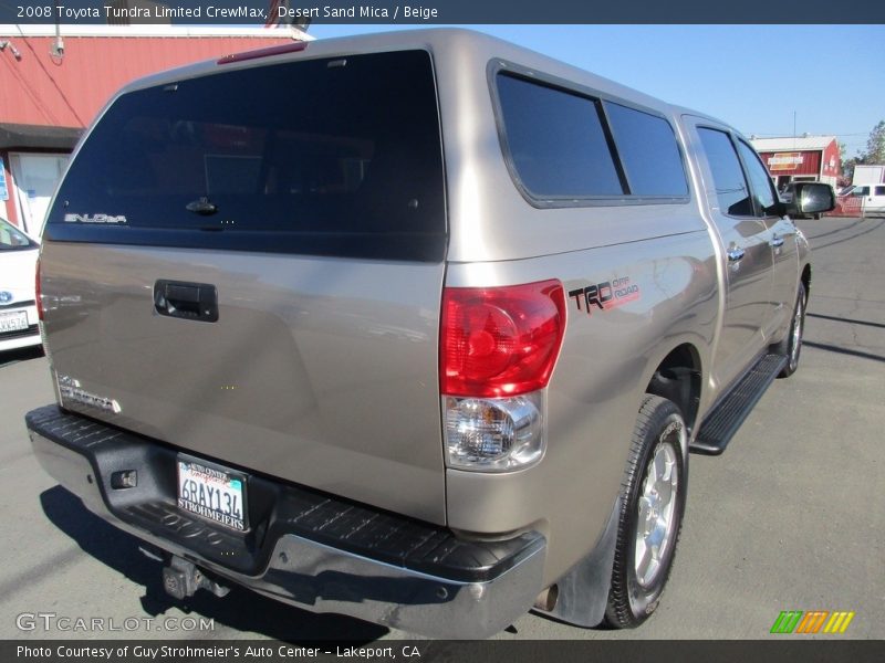 Desert Sand Mica / Beige 2008 Toyota Tundra Limited CrewMax