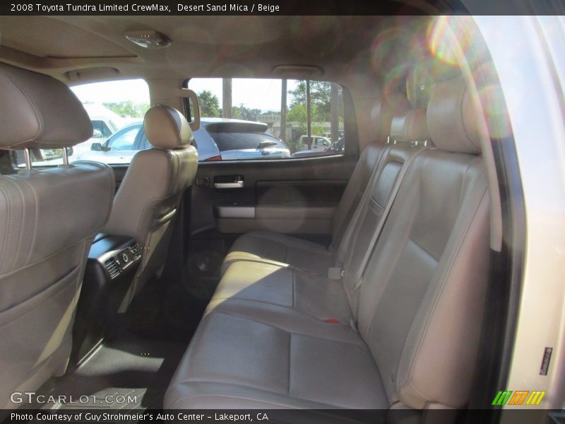 Desert Sand Mica / Beige 2008 Toyota Tundra Limited CrewMax