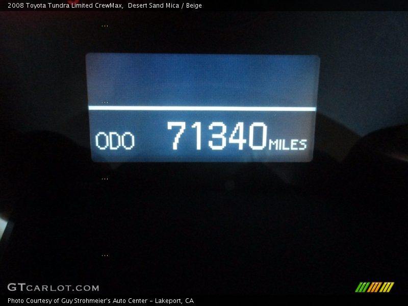 Desert Sand Mica / Beige 2008 Toyota Tundra Limited CrewMax