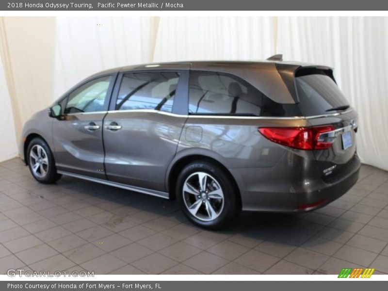 Pacific Pewter Metallic / Mocha 2018 Honda Odyssey Touring
