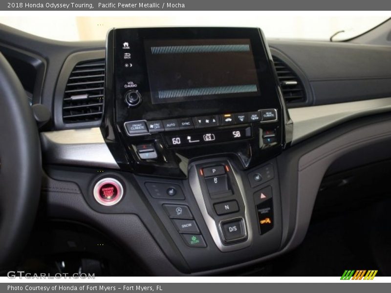 Pacific Pewter Metallic / Mocha 2018 Honda Odyssey Touring
