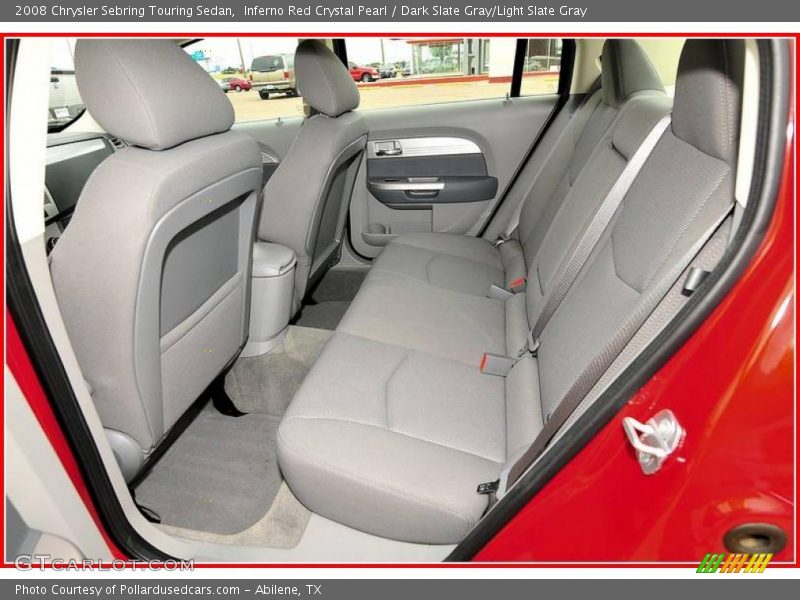 Inferno Red Crystal Pearl / Dark Slate Gray/Light Slate Gray 2008 Chrysler Sebring Touring Sedan