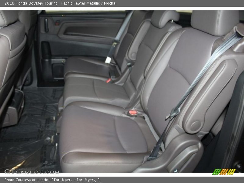 Pacific Pewter Metallic / Mocha 2018 Honda Odyssey Touring