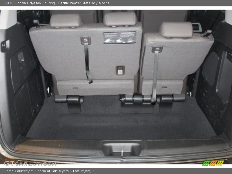 Pacific Pewter Metallic / Mocha 2018 Honda Odyssey Touring