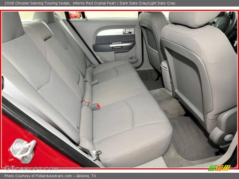 Inferno Red Crystal Pearl / Dark Slate Gray/Light Slate Gray 2008 Chrysler Sebring Touring Sedan
