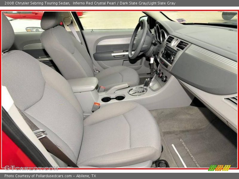 Inferno Red Crystal Pearl / Dark Slate Gray/Light Slate Gray 2008 Chrysler Sebring Touring Sedan