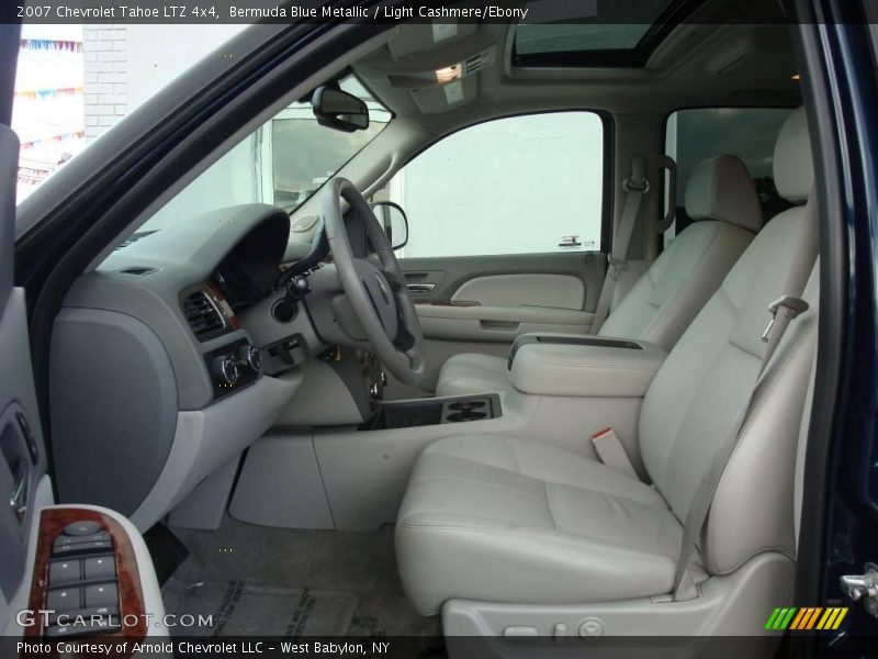 Bermuda Blue Metallic / Light Cashmere/Ebony 2007 Chevrolet Tahoe LTZ 4x4