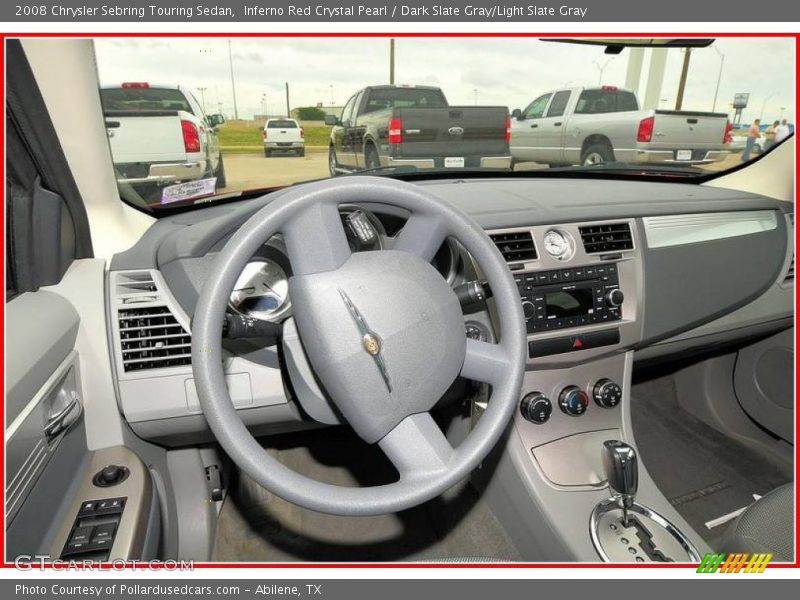 Inferno Red Crystal Pearl / Dark Slate Gray/Light Slate Gray 2008 Chrysler Sebring Touring Sedan