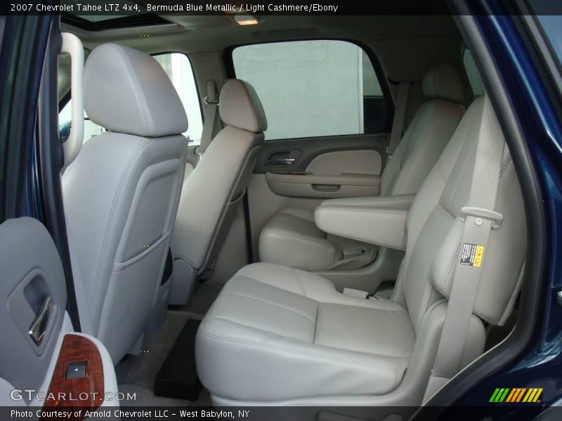 Bermuda Blue Metallic / Light Cashmere/Ebony 2007 Chevrolet Tahoe LTZ 4x4