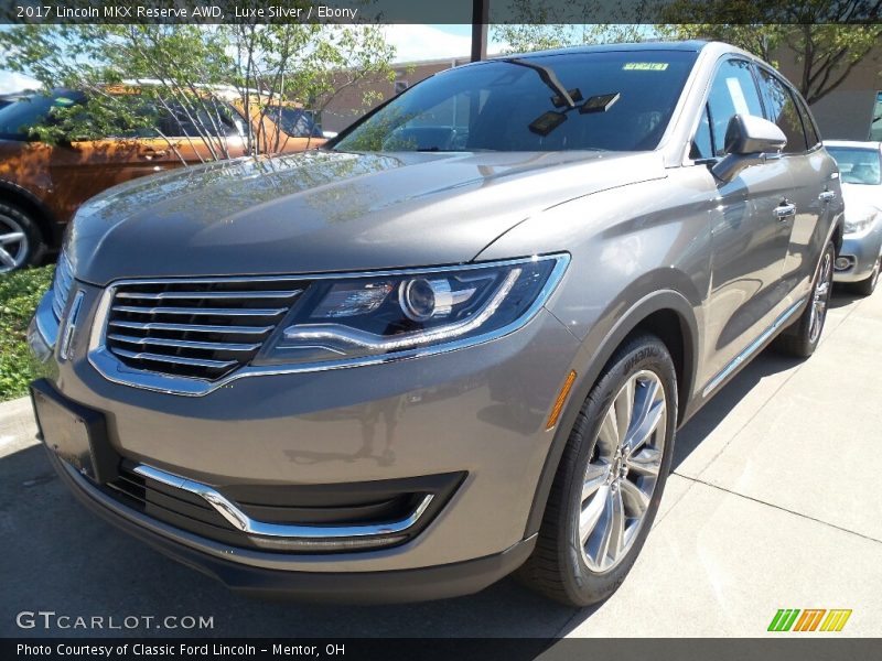 Front 3/4 View of 2017 MKX Reserve AWD