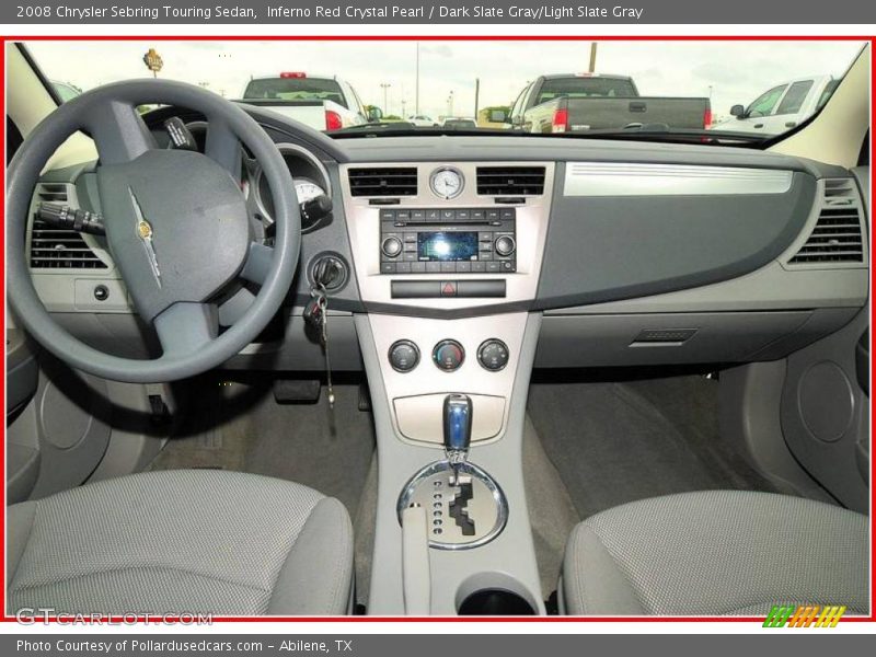 Inferno Red Crystal Pearl / Dark Slate Gray/Light Slate Gray 2008 Chrysler Sebring Touring Sedan