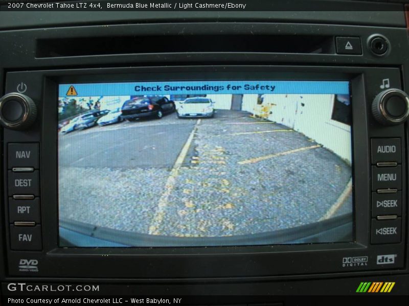 Bermuda Blue Metallic / Light Cashmere/Ebony 2007 Chevrolet Tahoe LTZ 4x4