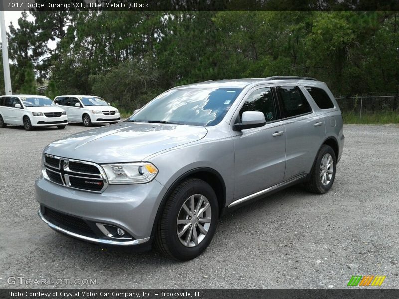 Billet Metallic / Black 2017 Dodge Durango SXT