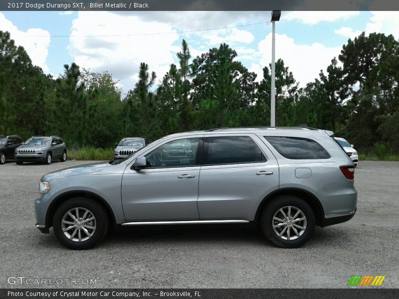 Billet Metallic / Black 2017 Dodge Durango SXT