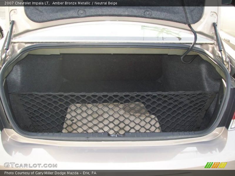 Amber Bronze Metallic / Neutral Beige 2007 Chevrolet Impala LT