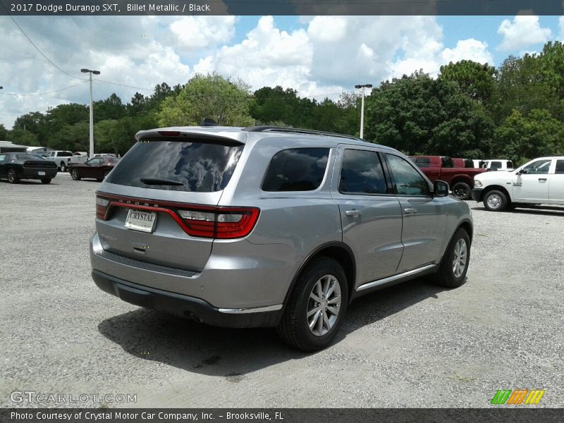 Billet Metallic / Black 2017 Dodge Durango SXT
