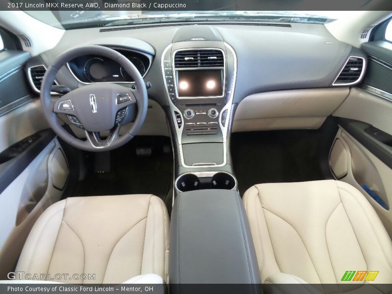 Dashboard of 2017 MKX Reserve AWD