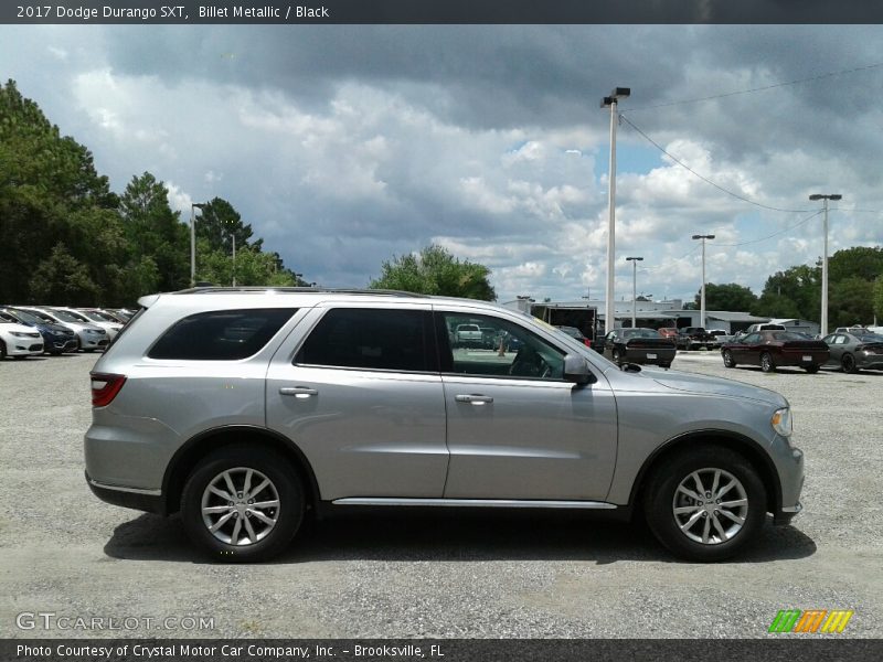 Billet Metallic / Black 2017 Dodge Durango SXT