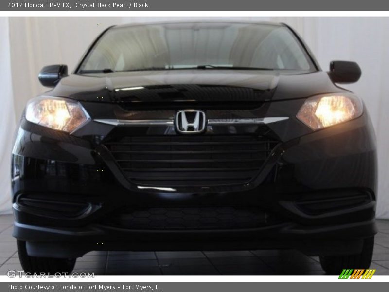 Crystal Black Pearl / Black 2017 Honda HR-V LX