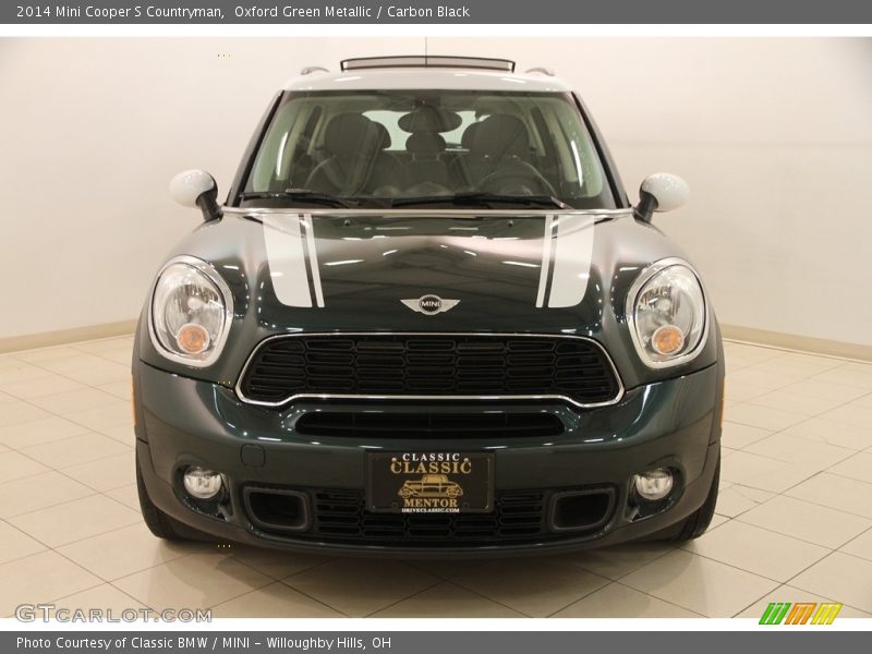 Oxford Green Metallic / Carbon Black 2014 Mini Cooper S Countryman