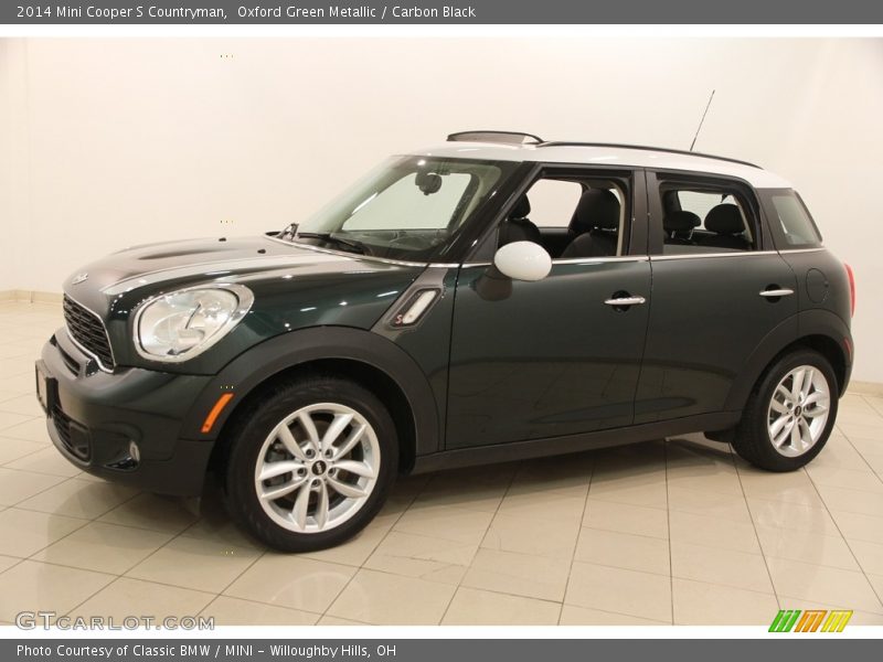 Oxford Green Metallic / Carbon Black 2014 Mini Cooper S Countryman