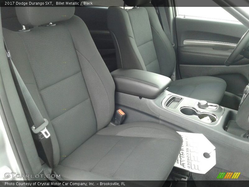 Billet Metallic / Black 2017 Dodge Durango SXT
