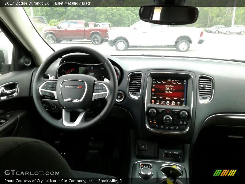 Billet Metallic / Black 2017 Dodge Durango SXT