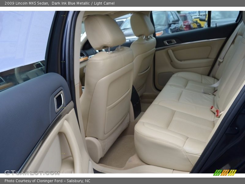 Dark Ink Blue Metallic / Light Camel 2009 Lincoln MKS Sedan
