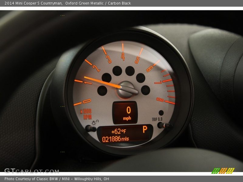 Oxford Green Metallic / Carbon Black 2014 Mini Cooper S Countryman