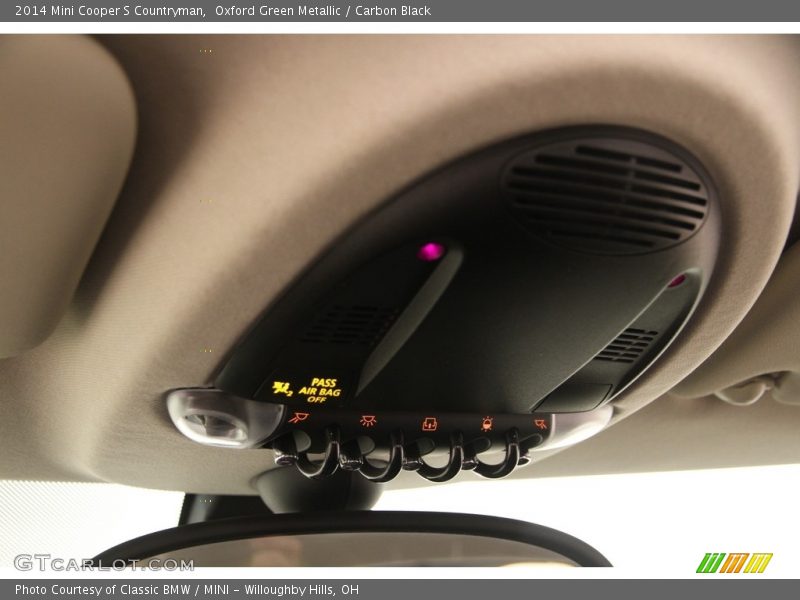 Oxford Green Metallic / Carbon Black 2014 Mini Cooper S Countryman