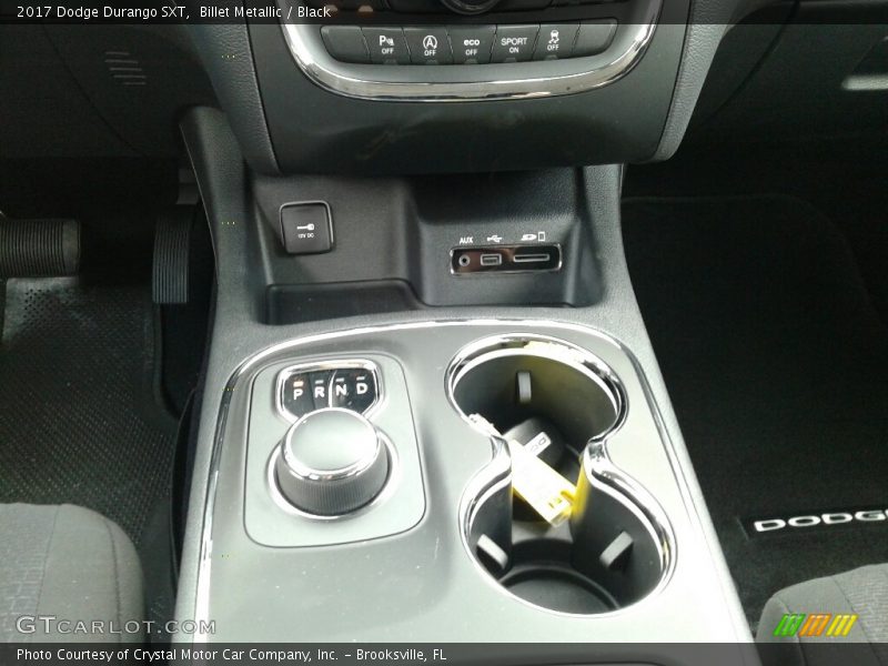 Billet Metallic / Black 2017 Dodge Durango SXT