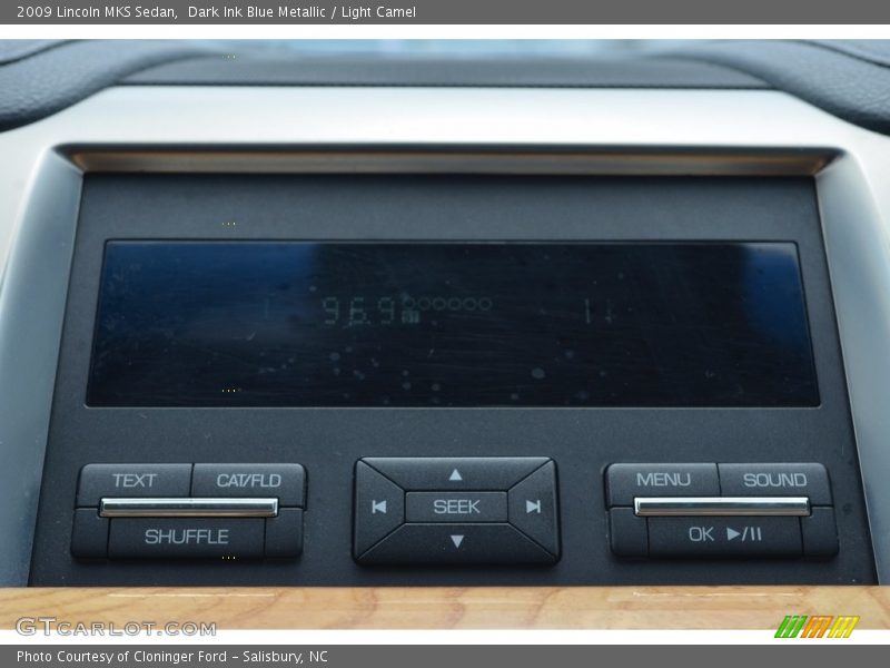 Dark Ink Blue Metallic / Light Camel 2009 Lincoln MKS Sedan