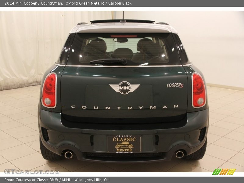 Oxford Green Metallic / Carbon Black 2014 Mini Cooper S Countryman