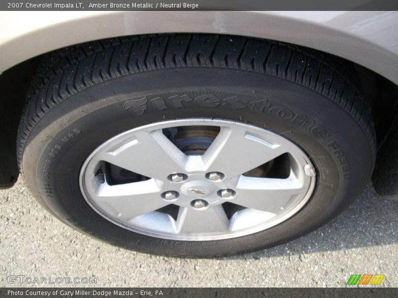 Amber Bronze Metallic / Neutral Beige 2007 Chevrolet Impala LT
