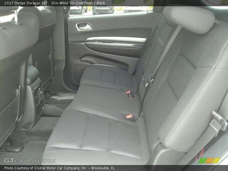 Vice White Tri-Coat Pearl / Black 2017 Dodge Durango SXT