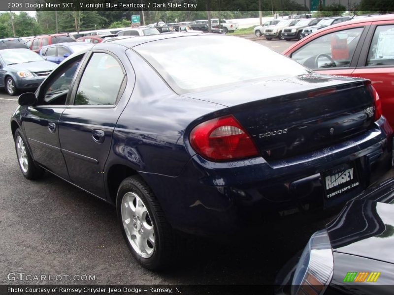 Midnight Blue Pearlcoat / Dark Slate Gray 2005 Dodge Neon SXT