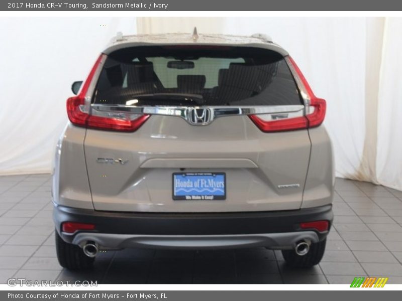 Sandstorm Metallic / Ivory 2017 Honda CR-V Touring