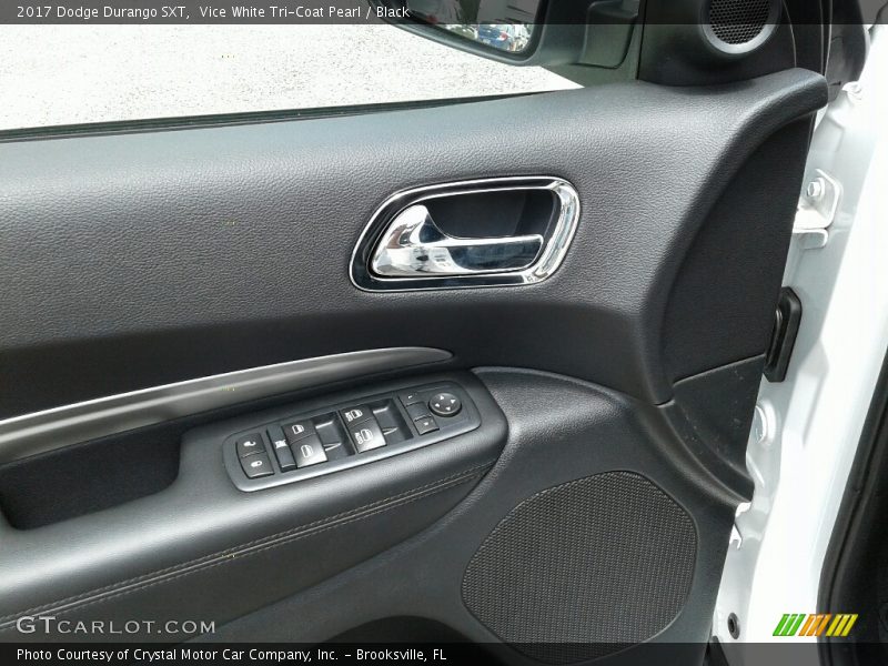 Vice White Tri-Coat Pearl / Black 2017 Dodge Durango SXT